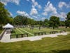 Four new bocce courts located in Columbia's Cedar Lane Park are now open.