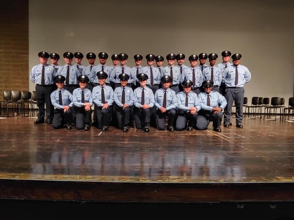Members of the Baltimore County Fire Department's 113th Recruit Class