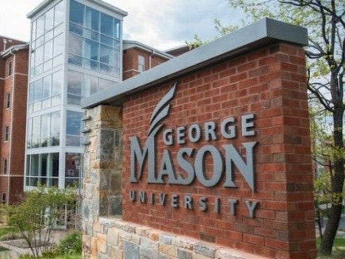 George Mason University sent out an alert warning students about an armed person on campus, but quickly deleted it, reports said.