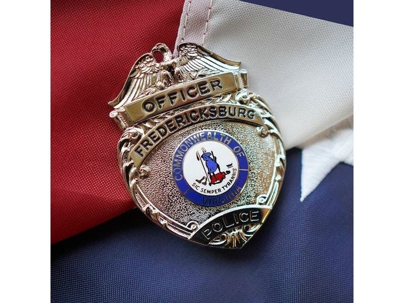 Fredericksburg Police Officer David Cabrera received the Award for Valor at tonight’s annual VACP Awards Banquet.