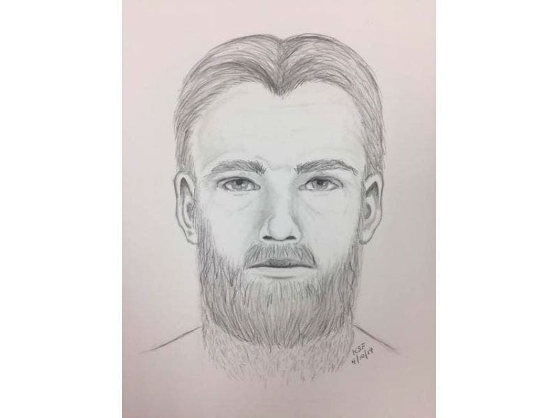 Here is a composite sketch of a man wanted in connection with an indecent exposure incident at the Brambleton Town Center last week.