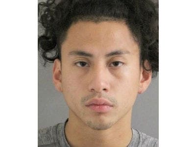 Christopher Ronaldo Sotomayor-Chavez is facing multiple charges after he allegedly fled arrest and struck an officer and patrol car with his own car.