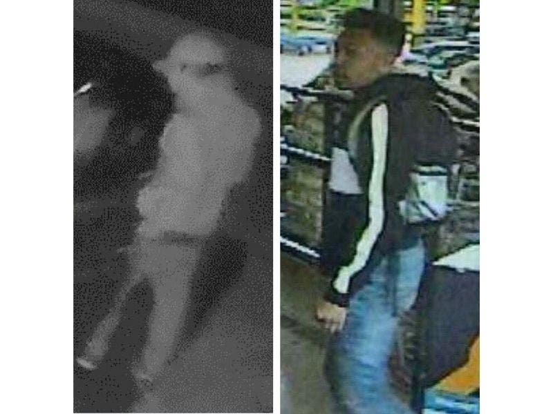 Officials are searching for these suspects in connection with recent larcenies in Spotsylvania County.