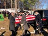 The City of Marlborough this held a reinterment ceremony at Wilson Cemetery for Revolutionary War veteran Robert Earnes.