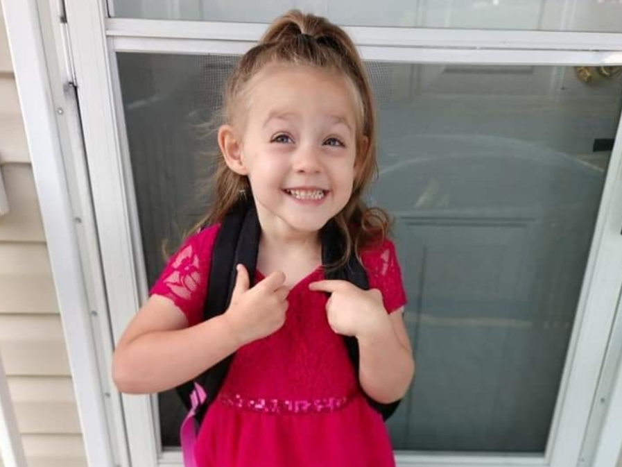 Four-year-old Azraella Parker of Ada, Ohio, recently marked one year cancer-free. 