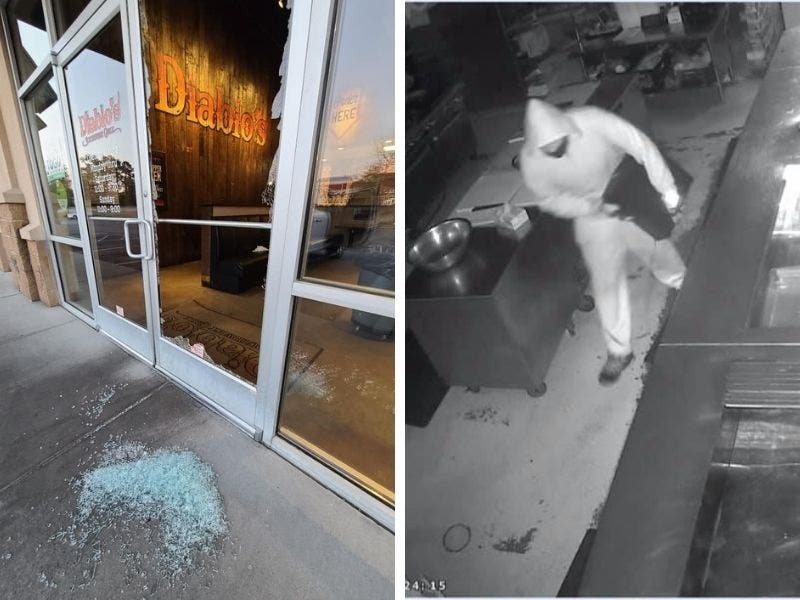 Carl Wallace, owner of Diablo’s Southwest Grill in Augusta, Georgia, has a unique message for the man who broke into his store: Apply for a job, then let's talk.