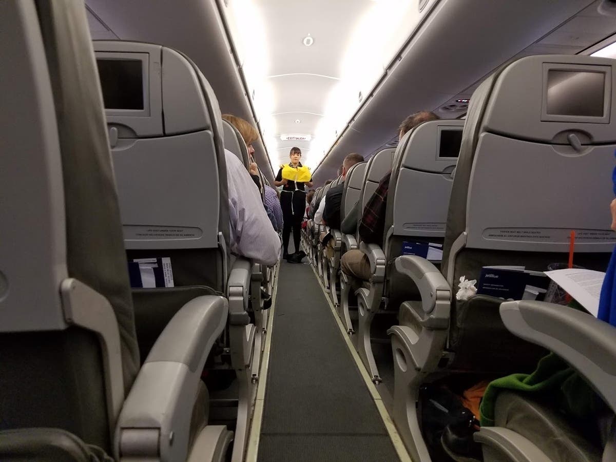 An Ohio man accused of bringing a box cutter aboard a Tampa-bound flight and threatening to stab someone was indicted in federal court Thursday.