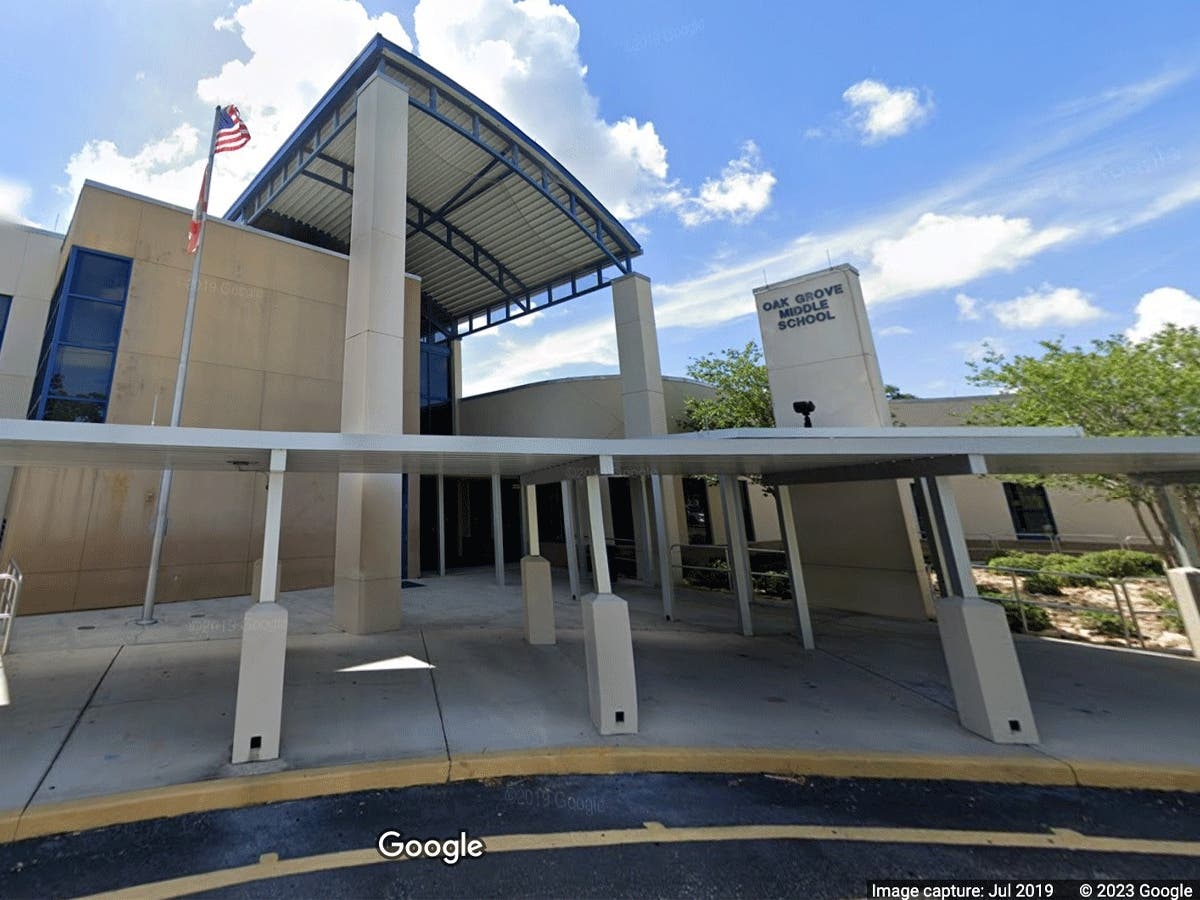 An eighth-grade student was arrested and charged Thursday after police said he threatened to blow up a classroom at Oak Grove Middle School in Clearwater.