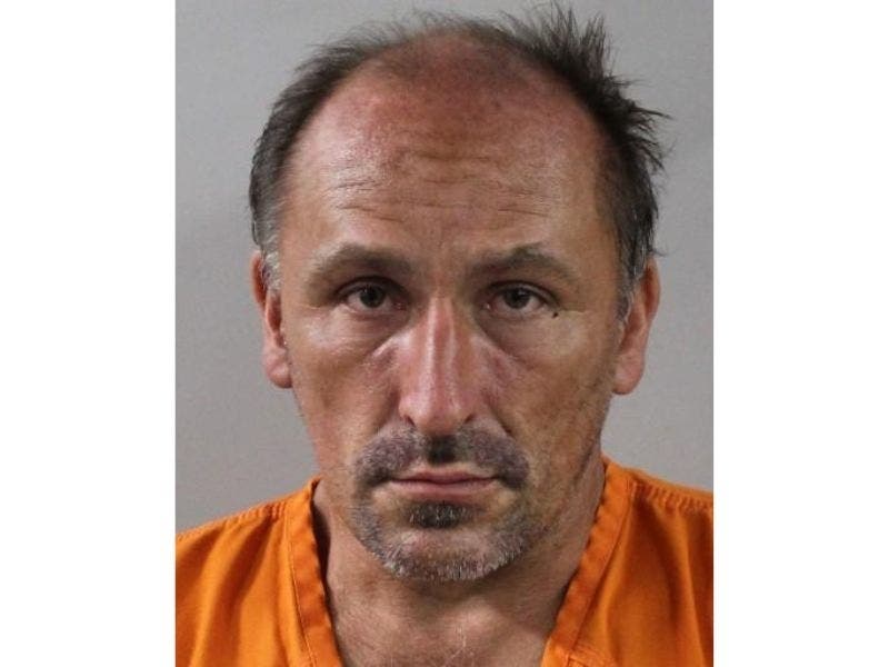 Robert Brush, 46, of Lake Wales, was arrested and charged last weekend after he was pulled over and handed deputies a driver's license covered in methamphetamine, according to authorities.