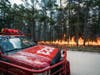  A wildfire in Wharton State Forest in Burlington County grew to 4,000 acres on Saturday.