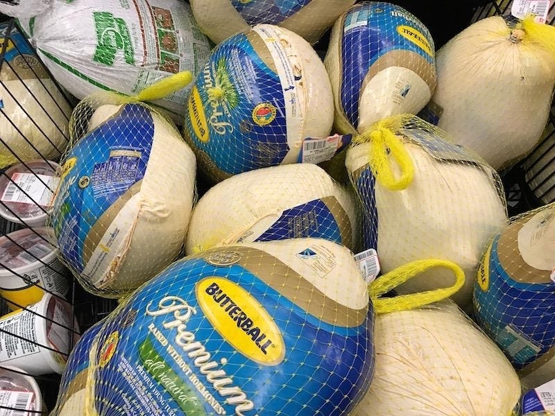 On average, Americans will pay $31.16, or an average of $2.08 a pound, for a 15-pound turkey this year, according to an analysis.
