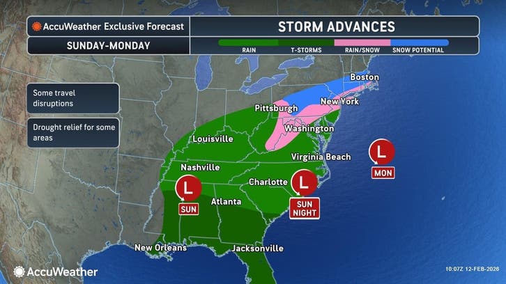 Weekend Storm Targeting MD To Bring Rain, Possible Wintry Mix ...