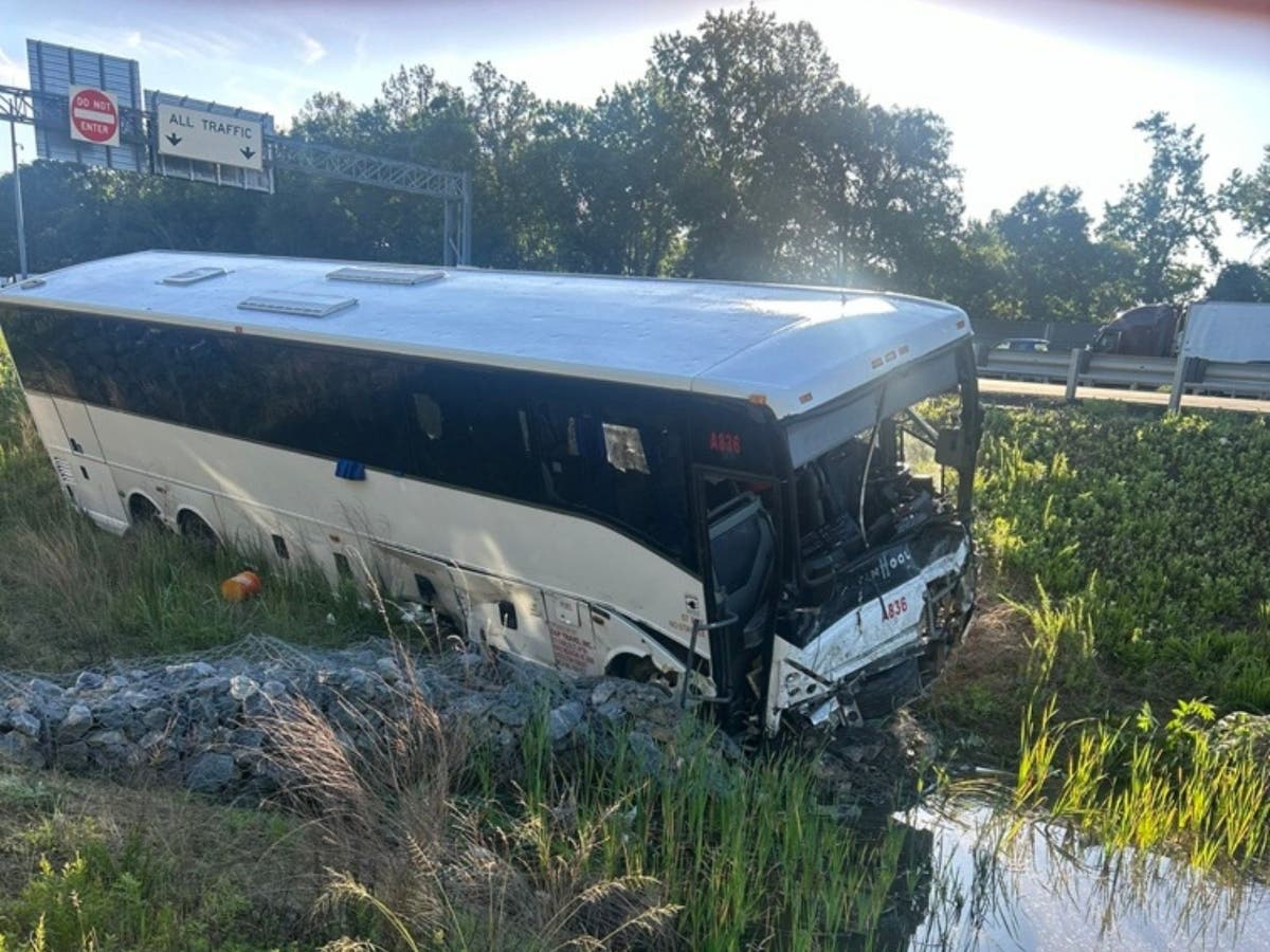 The secretary of the U.S. Department of Transportation suggested the driver who plowed into slowed traffic on Interstate 95 in Stafford County on Friday, killing five people, had "no business driving a bus" because he didn't speak English.