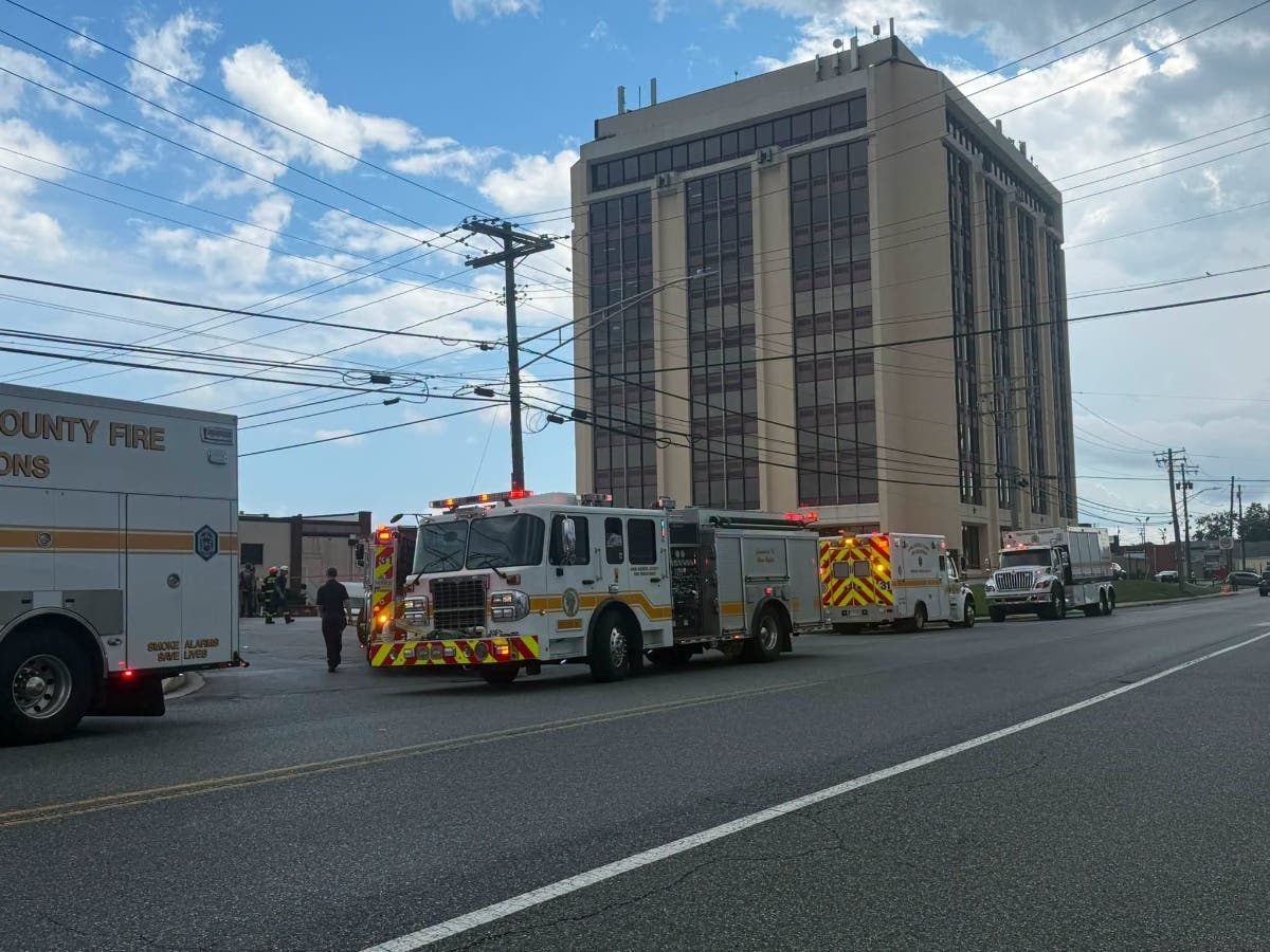 Safety Perimeter Expanded Around Unsafe Glen Burnie Tower