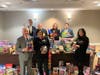 CFDA Leaders with just some of the hundreds of toys from funeral homes across the state.