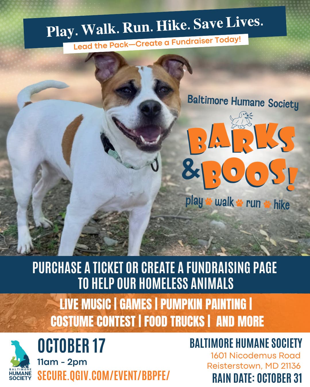 Barks & Boos! Fall Festival & Fundraiser