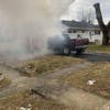 This truck fire is under investigation by the Office of the State Fire Marshal.