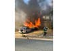 The two-story home on Crisfield Drive had fire coming from the garage, the Abingdon Fire Company reported.