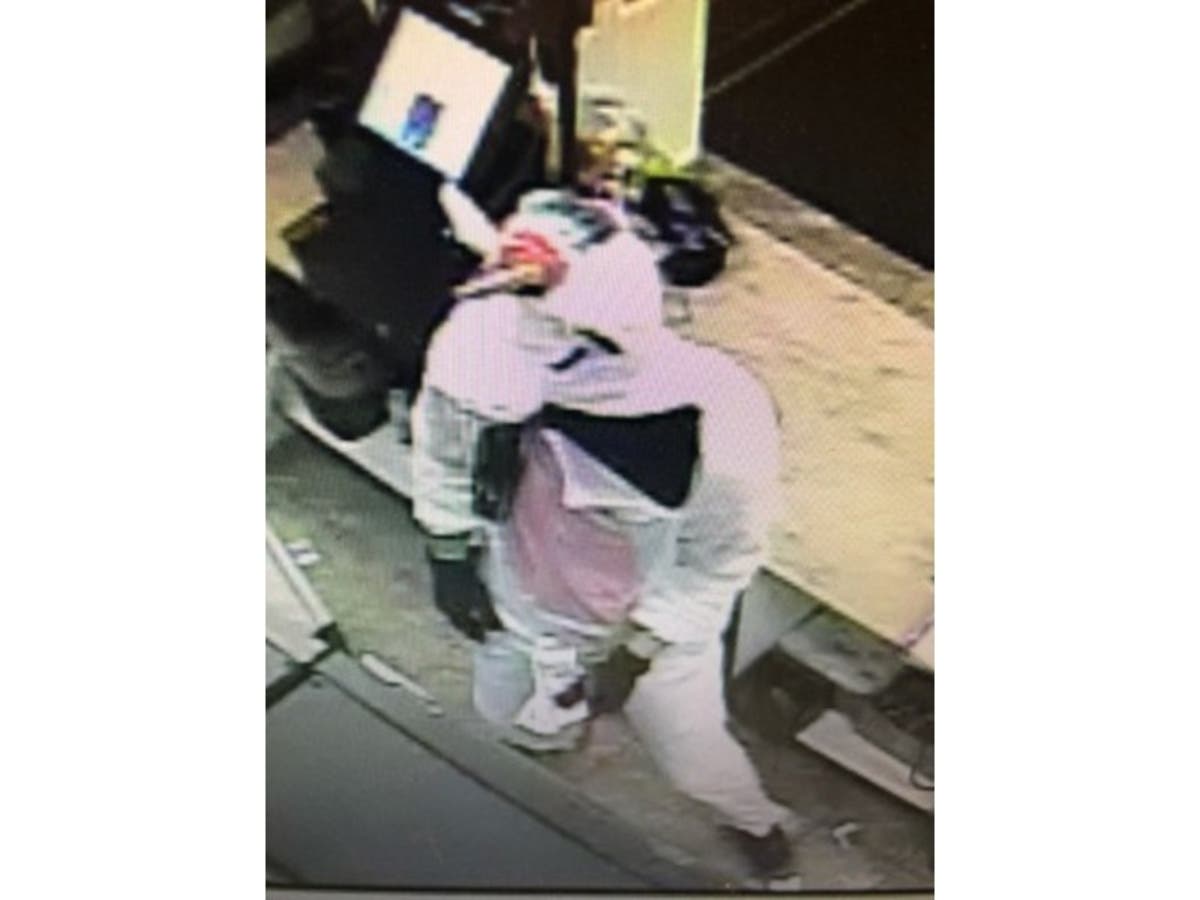 Police shared pictures of the unicorn costume that a Baltimore County man allegedly wore while robbing a store.