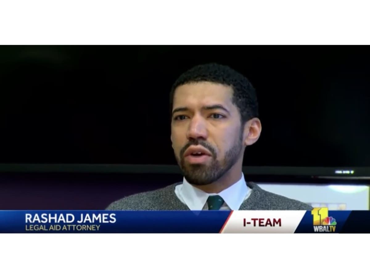 Rashad James alleges he was detained for "lawyering while black" in Harford County.
