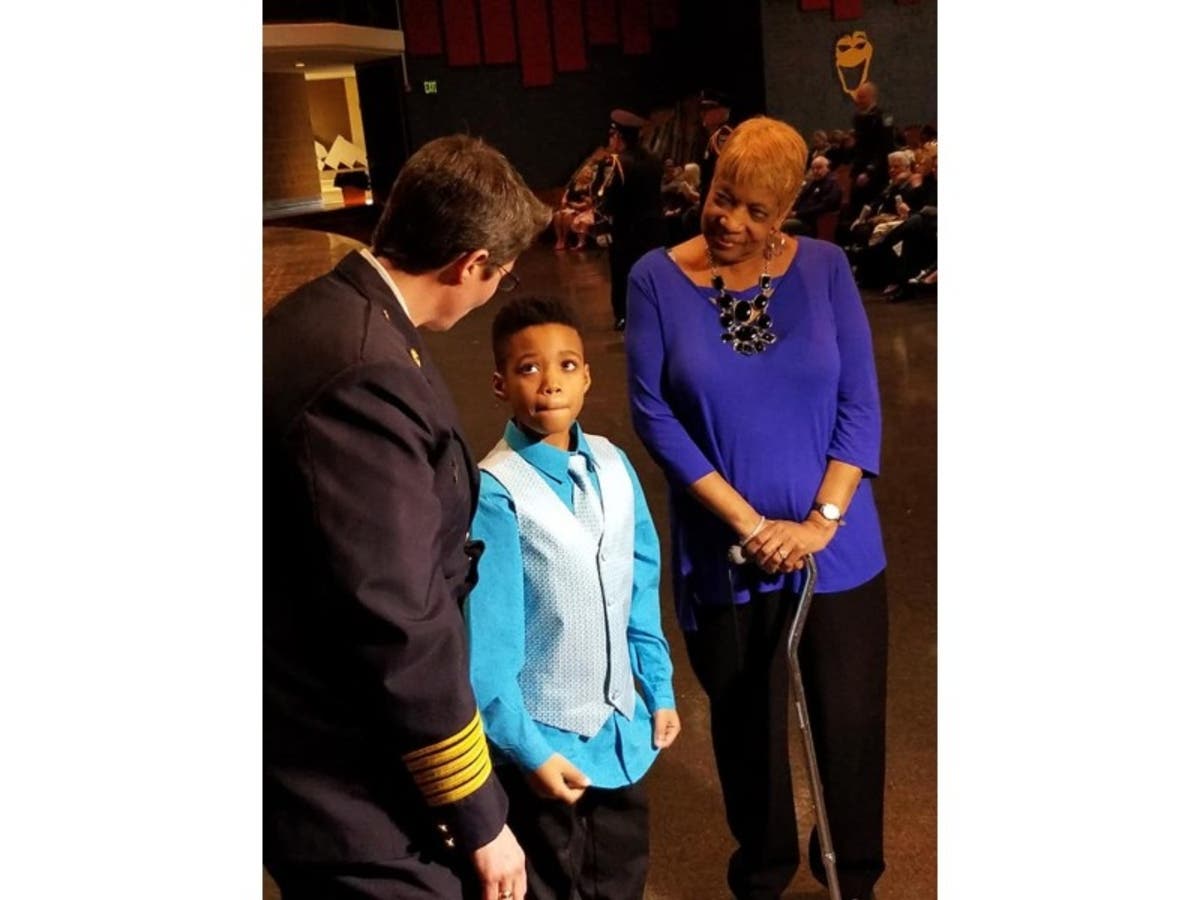 D.J. Goodman won the Citizen's Medal of Honor from the Baltimore County Fire Department.
