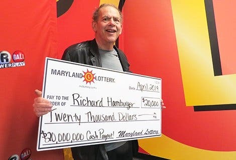 Richard Hamburger is planning to visit his grandson with his prize money.