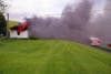 The Norrisville Fire Company responded to the fire on Fawn Grove Road, with 30 personnel putting out the blaze.