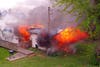 Relatives, friends and disaster assistance personnel were helping a family after an April 28 fire in Harford County.