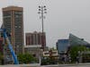 The Angry Birds obstacle was one of several in Baltimore arranged for "American Ninja Warrior."