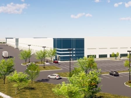 Two buildings are under construction at the former Paragon site.