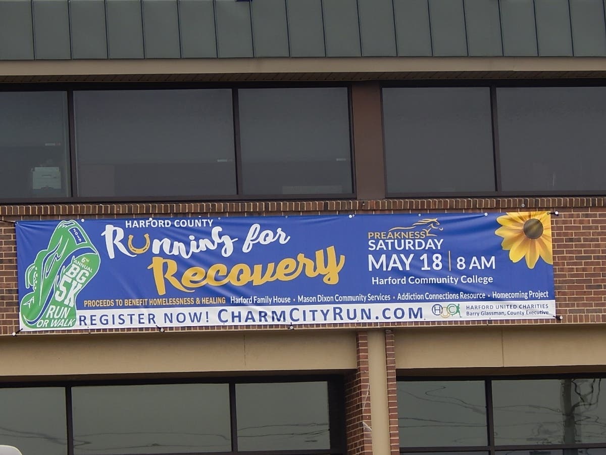 Running for Recovery is an event happening at Harford Community College on Saturday, May 18.