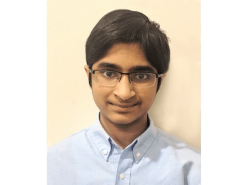 Saketh Sundar, 13, was one of the "Octochamps" at the Scripps National Spelling Bee for 2019.