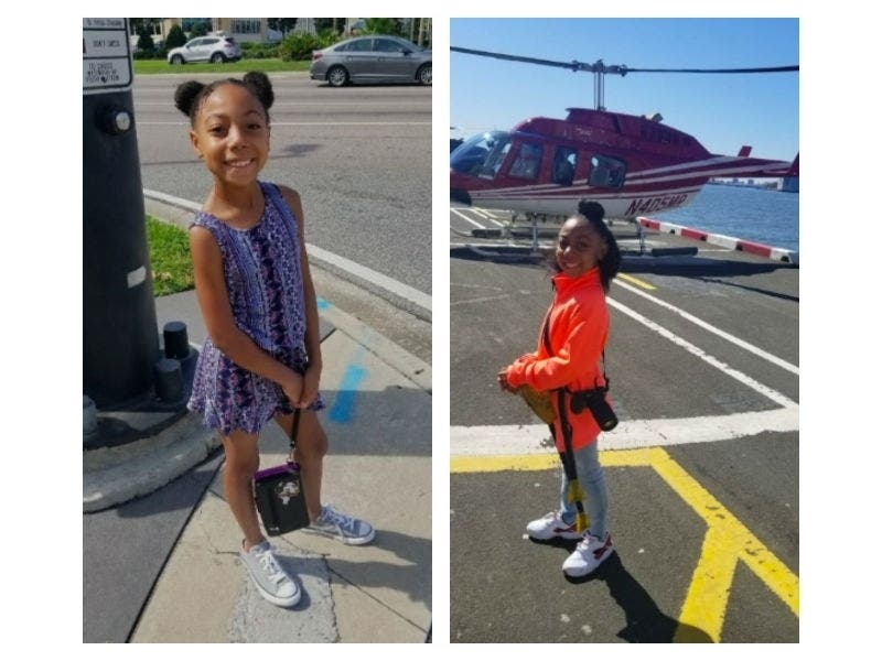Ailea Brown, 10, is described as 4-feet-8-inches tall and 85 pounds with brown eyes and brown hair.