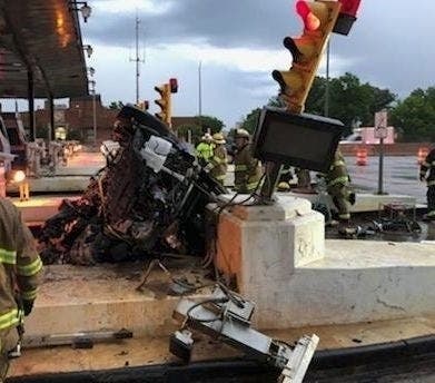 The crash on the Bay Bridge happened on Thursday, May 30.