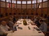 The lieutenant governor and his staff met with city officials regarding the plan for Havre de Grace's future.