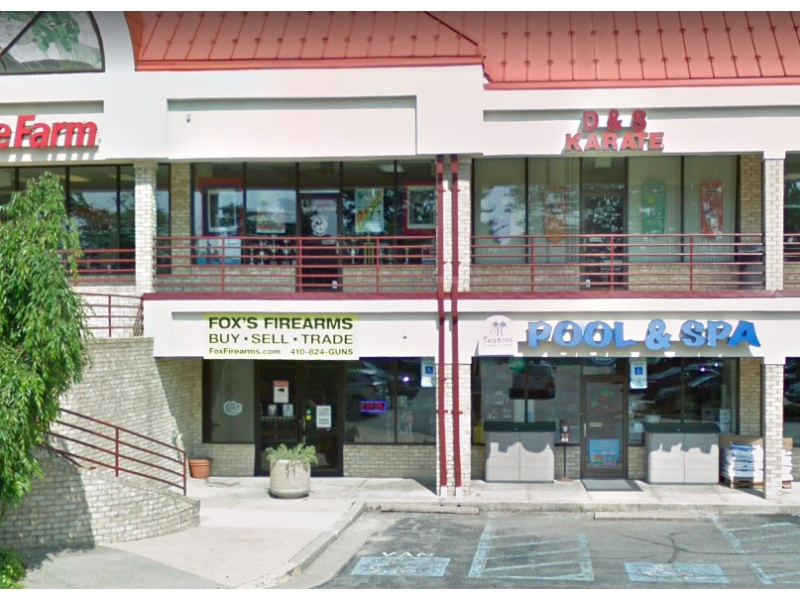 Police said Fox's Firearms was burglarized by someone who drove into the store on Wednesday, June 12.