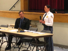 The first public safety forum was held June 19 in Randallstown. Two others are planned.