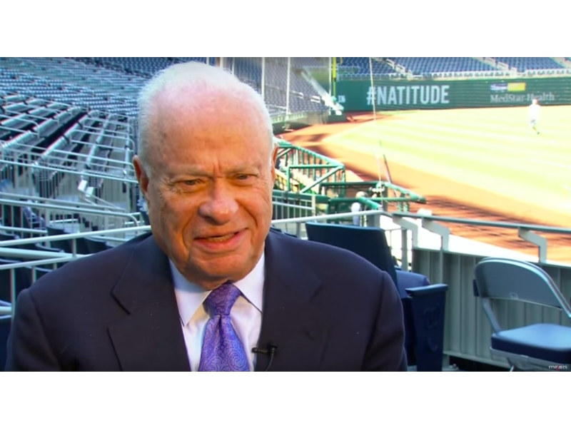Ted Lerner, developer whose family owns the Washington Nationals, has been named the richest person in Maryland in 2019.