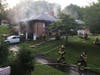 The fire broke out after 7 p.m. Wednesday, June 26, on Calvary Road.