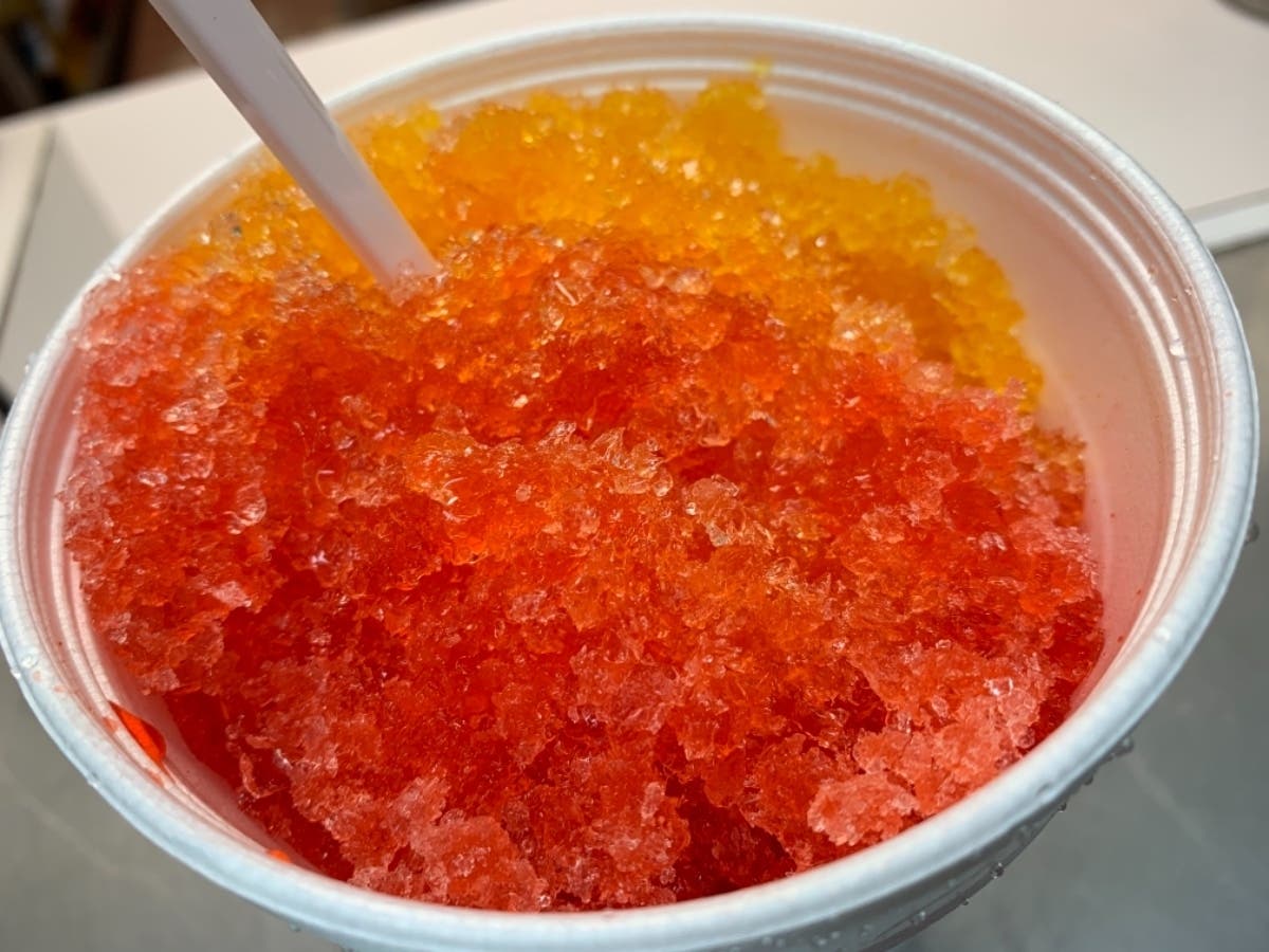 Free snowballs are being offered at the North Laurel Community Center.
