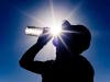People should stay hydrated as temperatures and humidity soar.