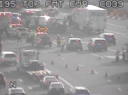 Lane closures were in effect at 7:30 a.m. on Tuesday, July 30.