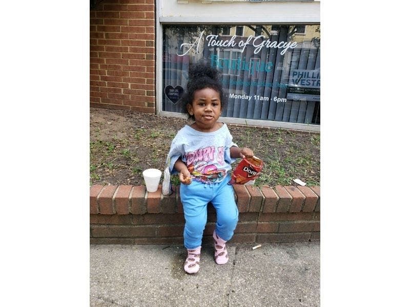 Do you recognize this child? Call 911 or 410-396-2455.