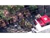 An evacuation was underway after noon, Howard County officials reported.