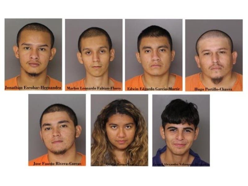 Those charged in the death of Daniel Alejandro Alvarado Cuellar​ range from 16 to 31 years old.