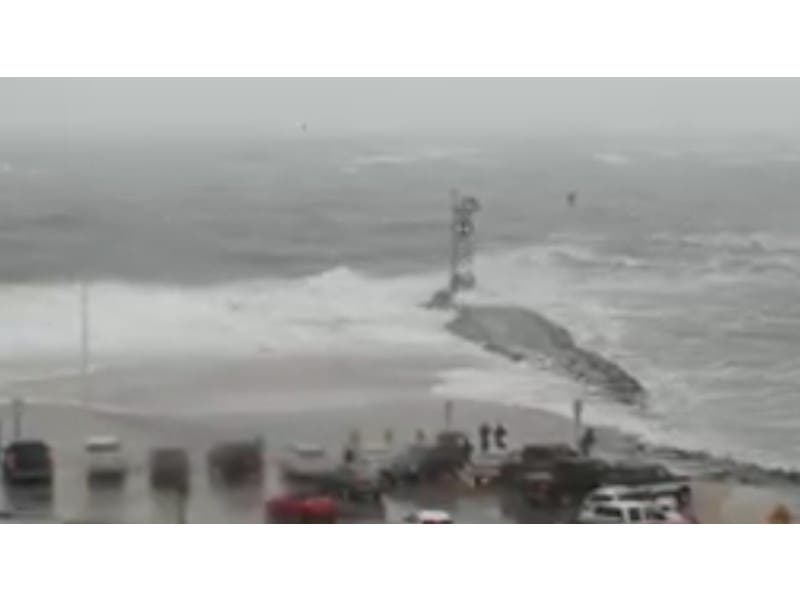 This was the scene at the Ocean City inlet after 2 p.m. Friday, Sept. 6.