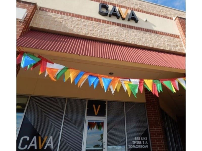 Pictured is CAVA in Columbia. The CAVA opening near Perry Hall will be on Campbell Boulevard.