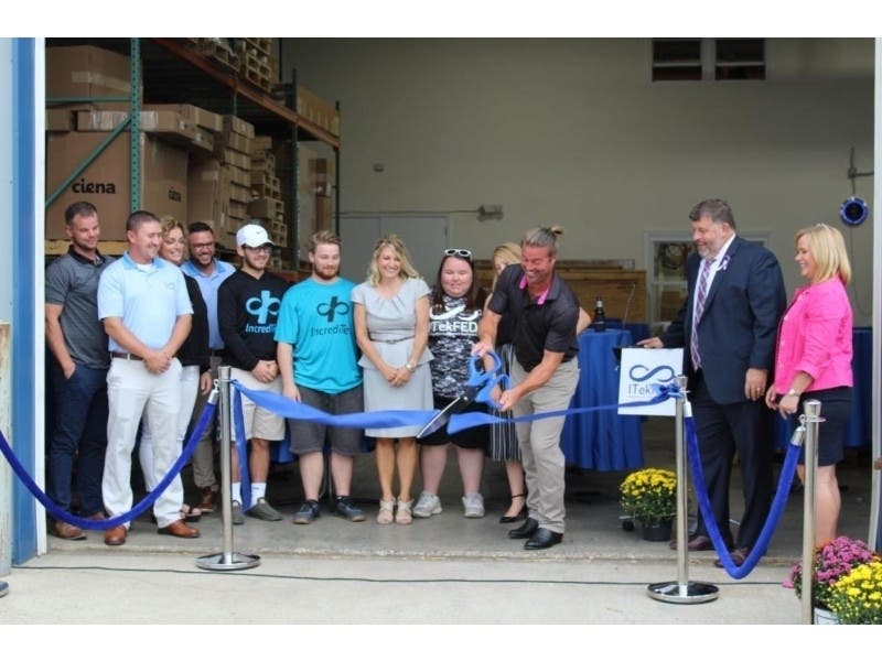 The ribbon was cut at ITekFED on Sept. 26.