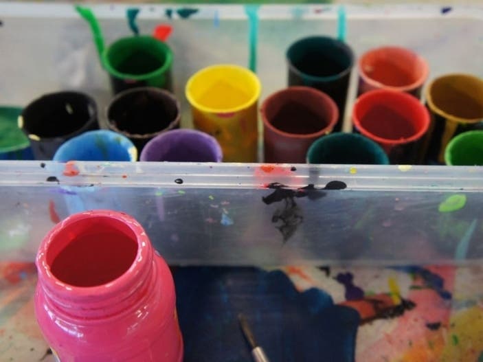 An artist in Towson is painting a mural inspired by a fifth grader who is battling leukemia.
