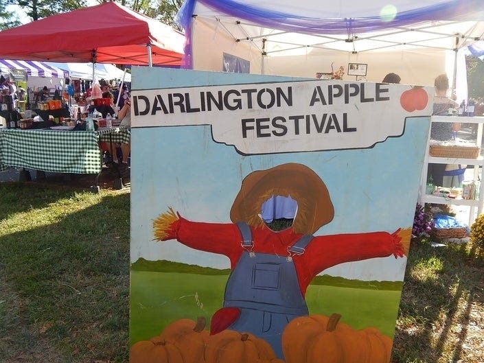 The 2019 Darlington Apple Festival is Saturday, Oct. 5.